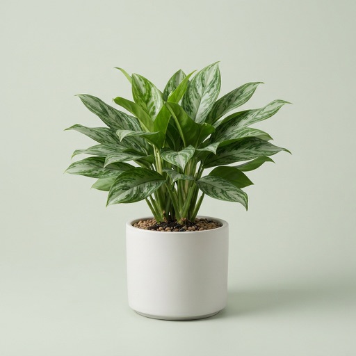 Chinese Evergreen in a pot